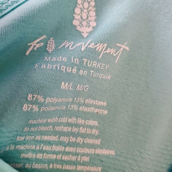 Free People Movement Every Single Time Runsie in Cascade Size M/L - Picture 5 of 5